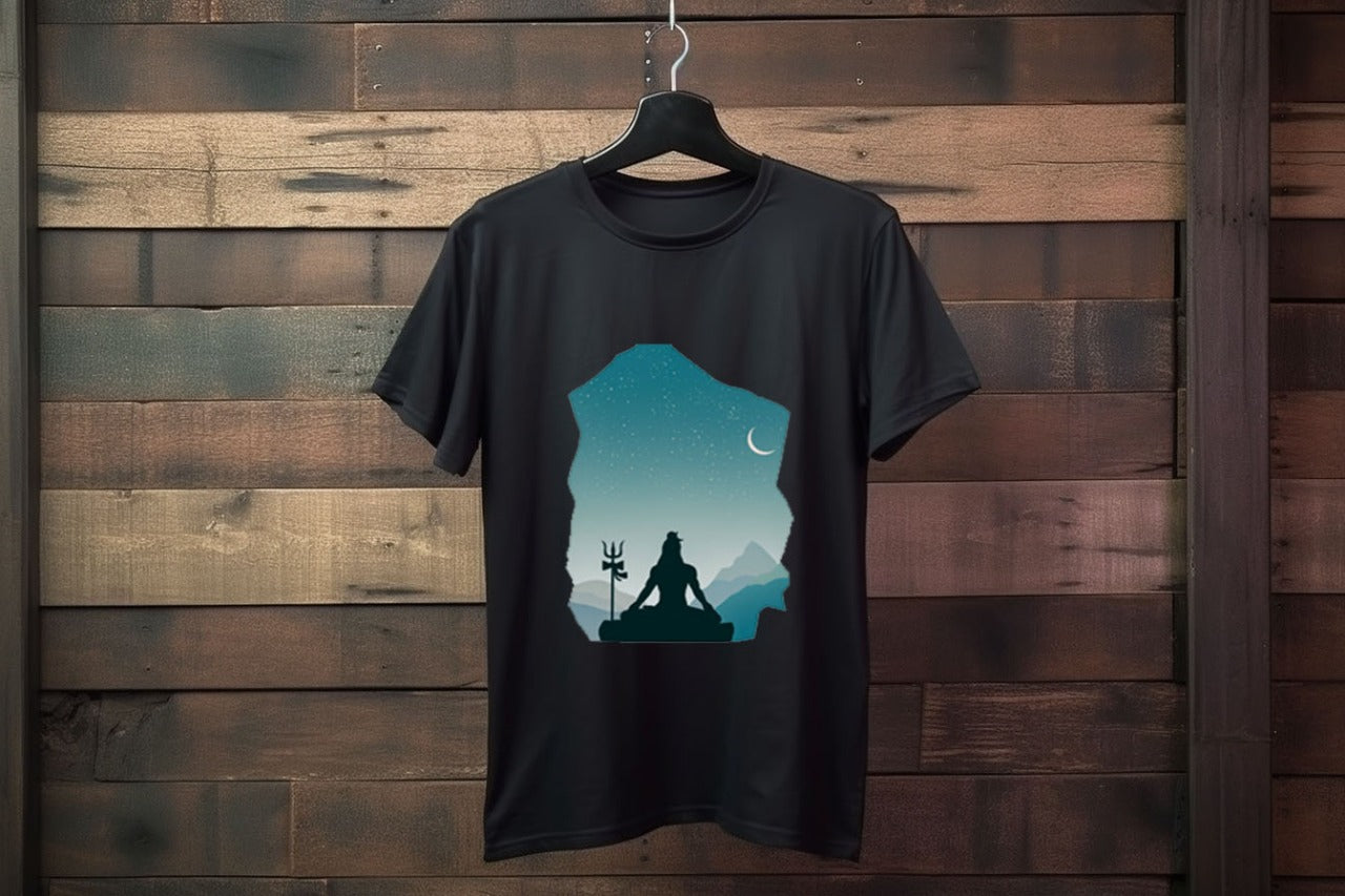 Tranquil Shiva – Midnight Meditation Tee
