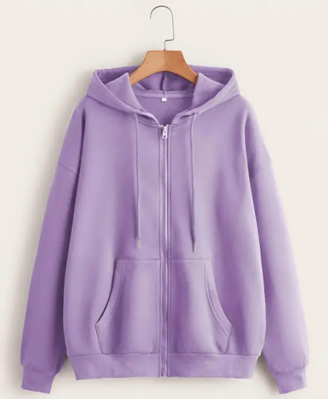 Unisex Winter Hoodie Combo (Pack of 2) – Black & Lavender Zip-Up Hooded Sweatshirts