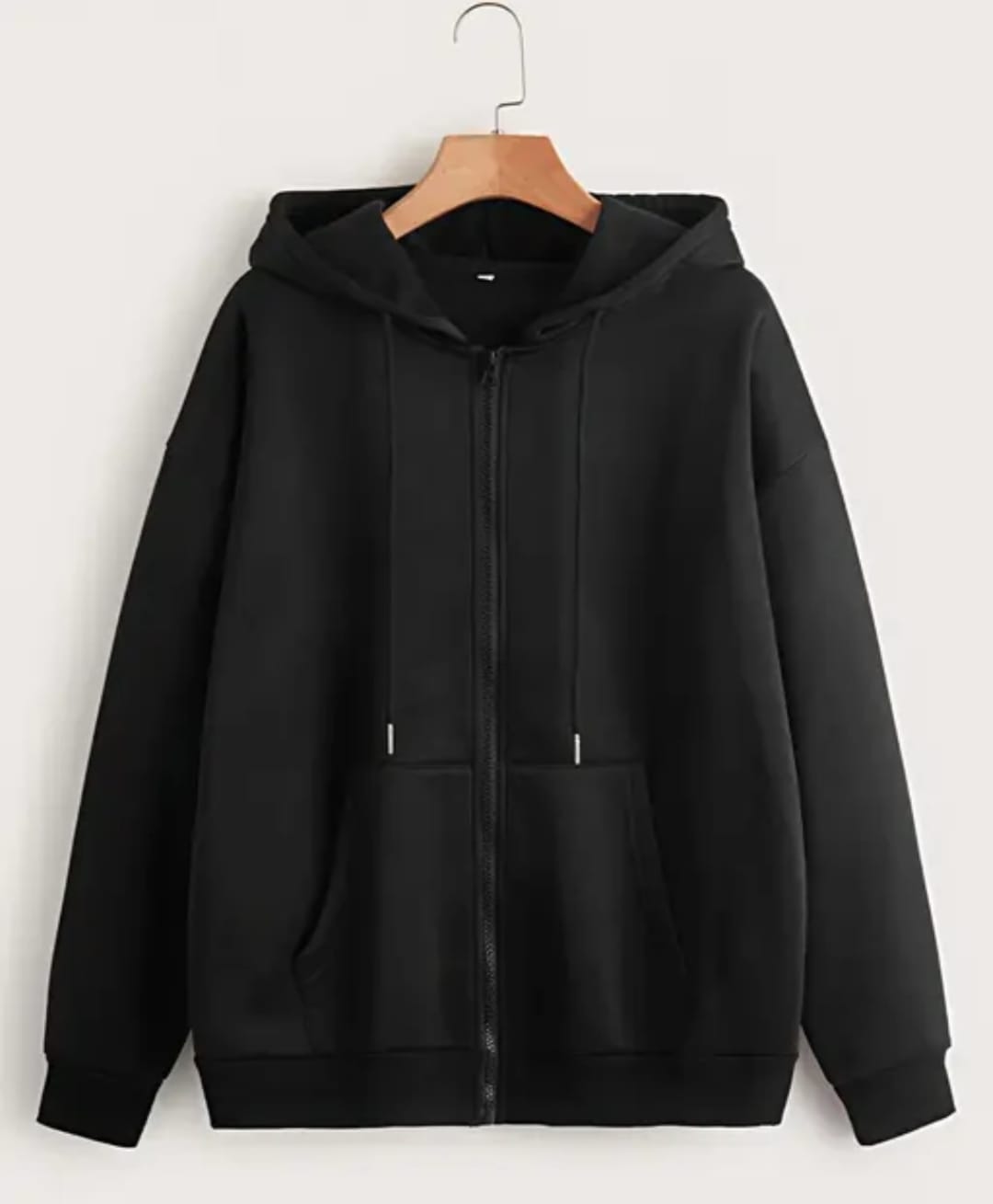 Unisex Winter Hoodie Combo (Pack of 2) – Black & Lavender Zip-Up Hooded Sweatshirts